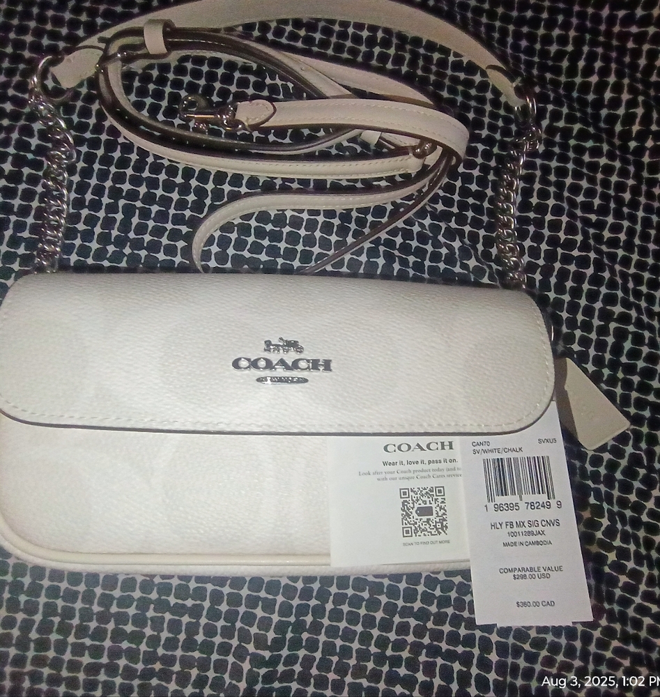 Brand NEW Coach Hailey  Leather Crossbody Bag